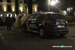Policía nacional noche