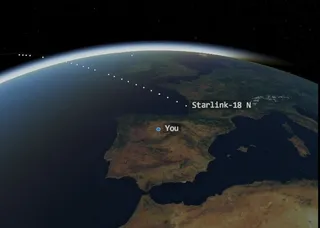 ¿Dónde y cuándo ver el hilo de luces que ha sorprendido a los salmantinos?