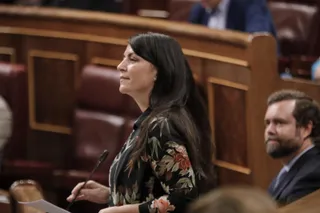 La portavoz adjunta en el Congreso de Vox, Macarena Olona. Foto de archivo