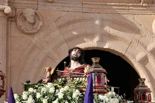 Revive las imágenes de la procesión del Santo Entierro en Fuentesaúco | Carlos G. Rodríguez
