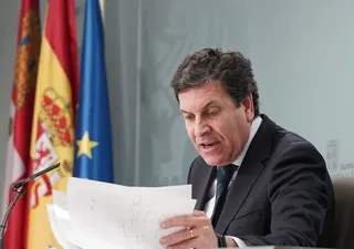 Consejero de Economía y Hacienda, Carlos Fernández Carriedo. Fotos Rubén Cacho ICAL (2)