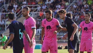Mario Gómez, De la Nava y Ramiro Mayor, ante el Atlético B | FOTO SALAMANCA24HORAS.COM