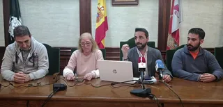 Rueda de prensa de los cuatro concejales del PP | Captura de vídeo de Béjar en Europa