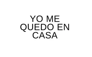 Yo me quedo en casa