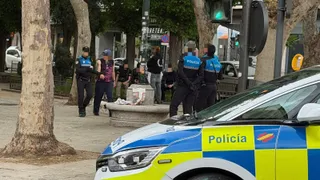 Nueva trifulca en el paseo de Carmelitas, con hasta cuatro coches de la Policía Local de Salamanca desplazados | S24H