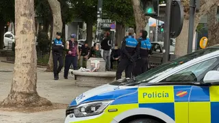 Nueva trifulca en el paseo de Carmelitas, con hasta cuatro coches de la Policía Local de Salamanca desplazados | S24H