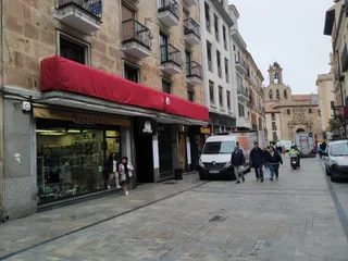 Balconeras en la Rúa Mayor