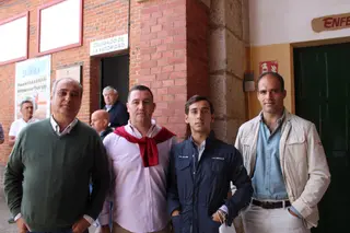 Sorteo de la corrida de Vellosino para Damián Castaño, Diego San Román e Ismael Martín en La Glorieta | Verónica Tapia