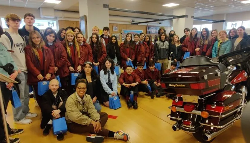 Visita alumnos de intercambio en Santa Marta
