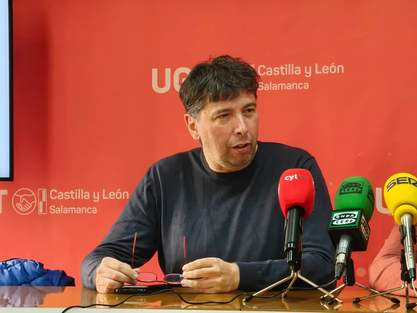 Jose Antonio Gallego, secretario provincial de CCOO en Salamanca. S24H.