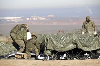 Entrenamiento de los militares del REI 11 en Los Montalvos | Andrea Mateos