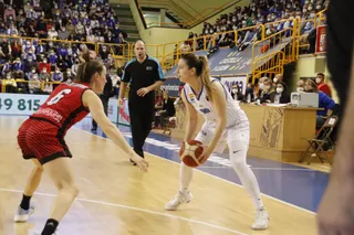Leo Rodríguez, ante Girona | FOTO SALAMANCA24HORAS.COM