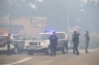 Incendio de Villalcampo. J.L. Leal para ICAL