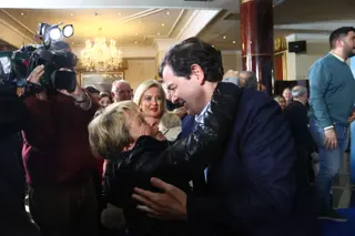 Mañueco celebra su triunfo en Salamanca en las Elecciones a las Cortes de Castilla y León 2026 | Mateo G.J.