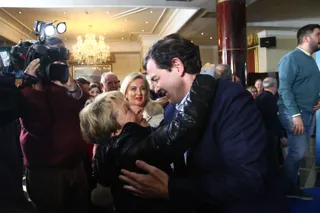 Mañueco celebra su triunfo en Salamanca en las Elecciones a las Cortes de Castilla y León 2026 | Mateo G.J.