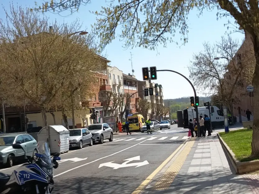 Accidente ambulancia en el camino de las aguas