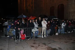 Ambiente en la Salida de la Virgen de la Soledad