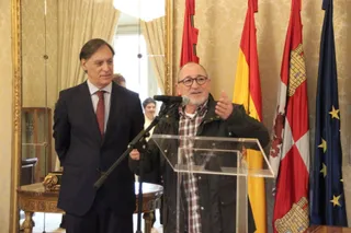 Entrega de la recaudación del chip solidario de la San Silvestre Salmantina