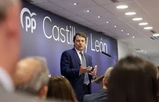 Mañueco, presidente del PPCyL, clausura la reunión de la Junta Directiva Autonómica de la formación - Leticia Pérez (ICAL)