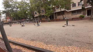 Finalizada la transformación del bulevar de Jesús García Rodríguez implantando una zona con más juegos infantiles