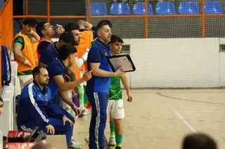 Javi Hernández, entrenador del Albense FS.