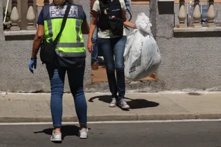 Redada antidroga en la carretera de Vistahermosa