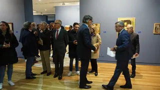 Exposición de pintura Zacarías González, centenario de su nacimiento en San Eloy (7)