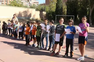 Día del deporte en el colegio Antonio Machado
