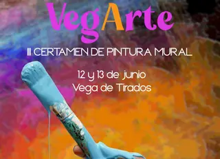 Vega de Tirados celebra este fin de semana el Certamen de Pintura Mural 'VegArte'