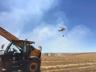 Incendio en Valdecarros