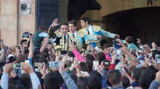 Puerta Grande para Ponce, Perera y Marín al cortar dos orejas cada uno