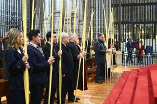 Bendición de palmas con motivo del Domingo de Ramos | Mateo G.J.