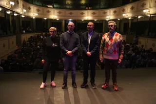 El concejal de Educación, Luis Sánchez, asiste al concierto didáctico para escolares, dedicado a Tomás Bretón.