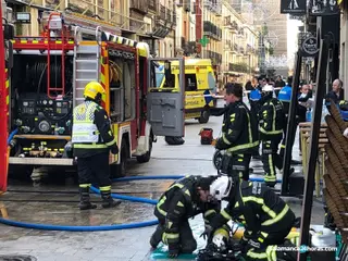 Bomberos Rua desalojo (4)