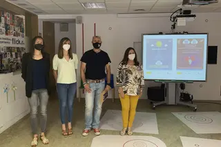 La alcaldesa de Peñaranda, Carmen Ávila, ha presentado las propuestas organizadas por los alumnos del curso de Dinamización de actividades de tiempo libre