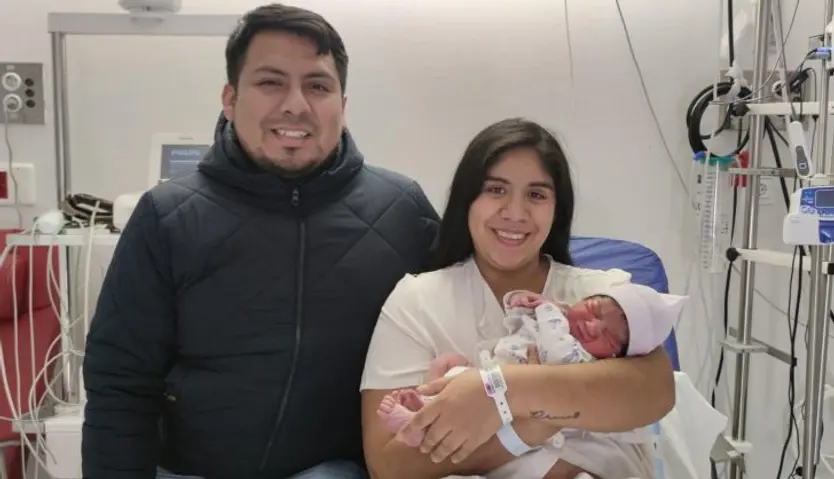 &nbsp;Eithan Matteo, último bebé nacido en 2024 en Salamanca
