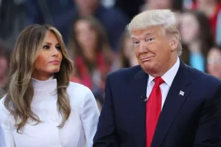 Donald trump y melani