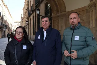 Bermúdez de Castro, Bienvenido de Arriba y María Jesús