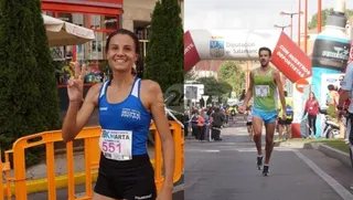 Dani Sanz y Gema Martín se llevan los 10 kilómetros 'Ciudad de Santa Marta'