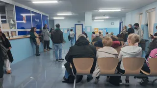 Saturación en el centro de salud de la calle Valencia, SUAP