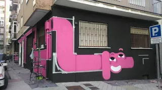Arte urbano en el Barrio del Oeste