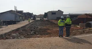 Una de las obras acometidas con las inversiones en Salamanca | Foto: Subdelegación del Gobierno