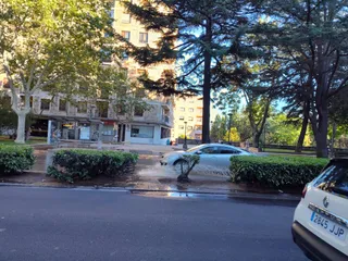 Reventón en el Paseo de San Vicente