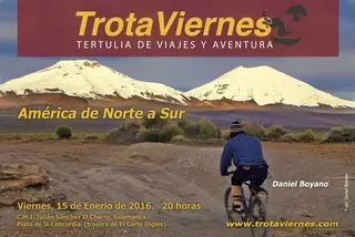 Daniel Boyano proyecta su viaje de norte a sur por América