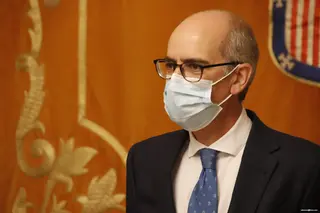 Javier Iglesias tilda de "propagandístico" el acto de Pedro Sánchez respecto a la España rural
