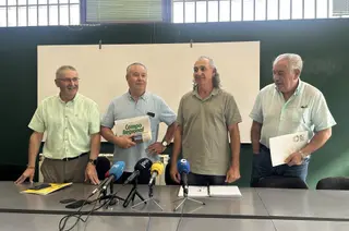 Representantes de las OPAS en Castilla y León. EUROPA PRESS