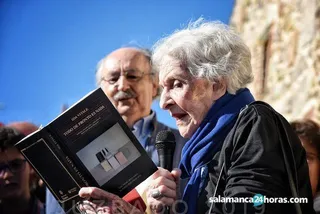 Ida Vitale en Juzbado en 2019