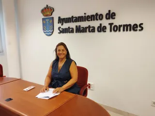Mari Cruz Gacho, concejala de Bienestar Social. Foto Ayuntamiento de Santa Marta de Tormes
