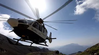 Foto de archivo helicóptero del Grupo de Rescate Especial de Intervención en Montaña (GREIM) de la Guardia Civil. Foto EP