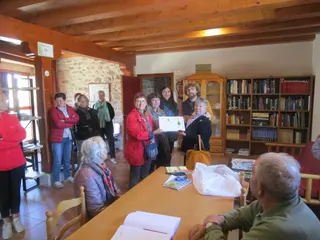HOMENAJE AL PEREGRINO AGUSTIN SANTIAGO PABLOS